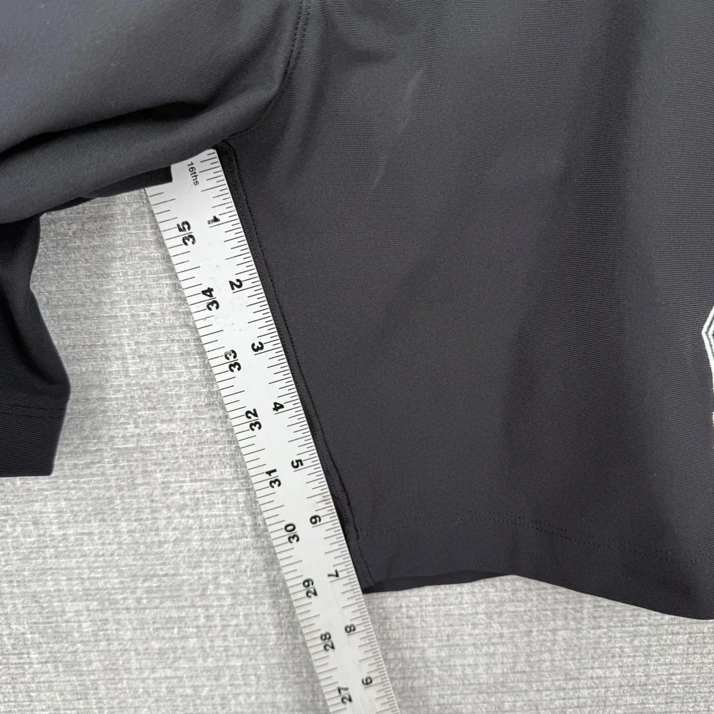 Lululemon Commission Golf Shorts Men 28 Black Stanford Logo